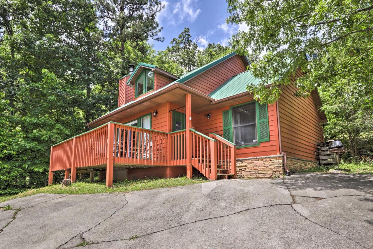 Gatlinburg Chalet Hot Tub, Sauna And Mountain View Εξωτερικό φωτογραφία